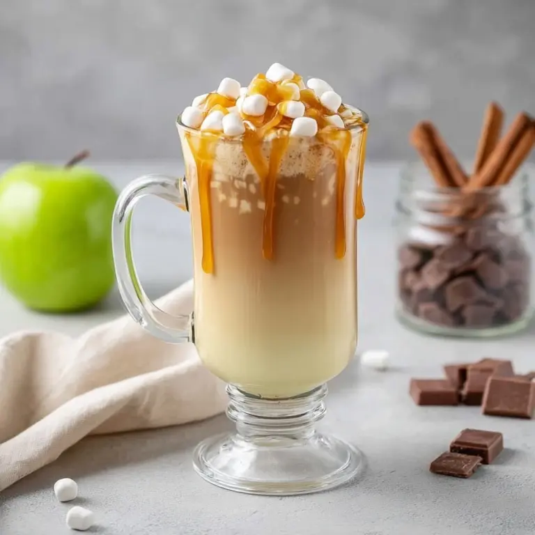 Caramel Apple Spice Iced Coffee Recipe