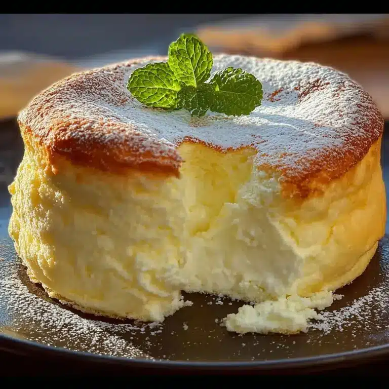 Light & Fluffy Yogurt Cloud Cake Recipe