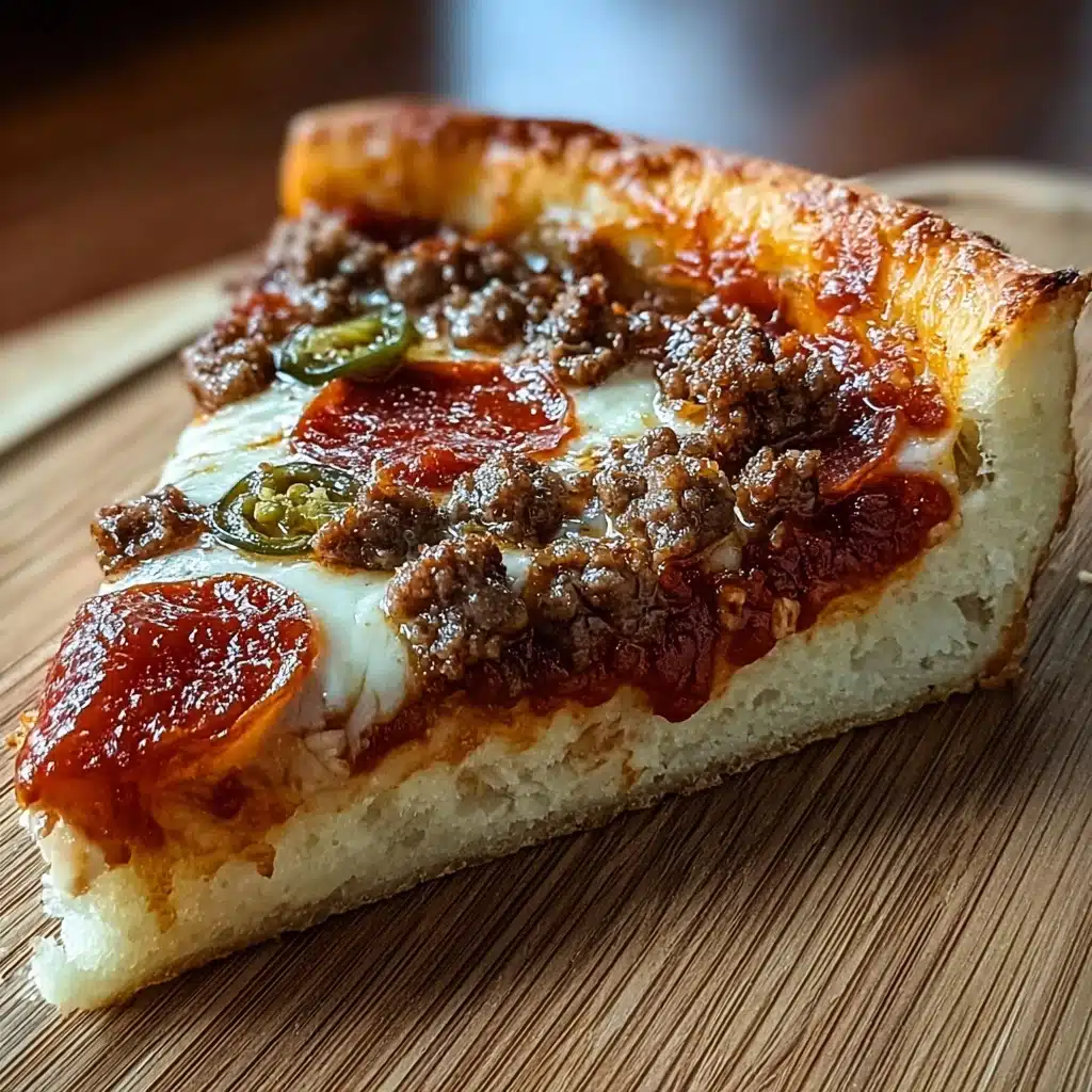 Pizza Burger Pie: A Delicious Twist on Classic Flavors Recipe