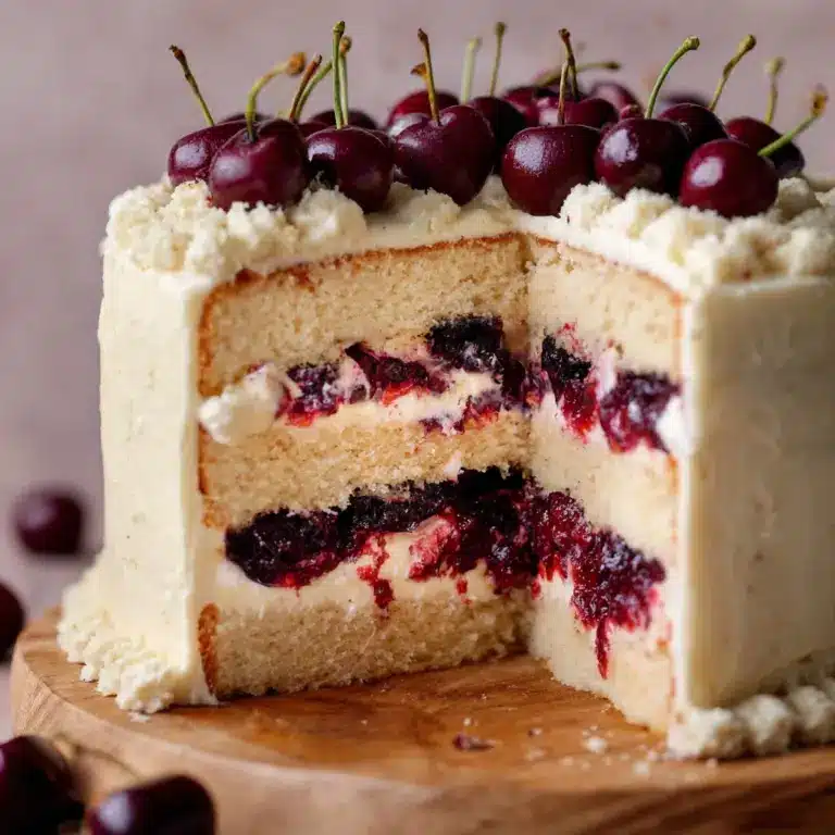 White Forest Cake Recipe