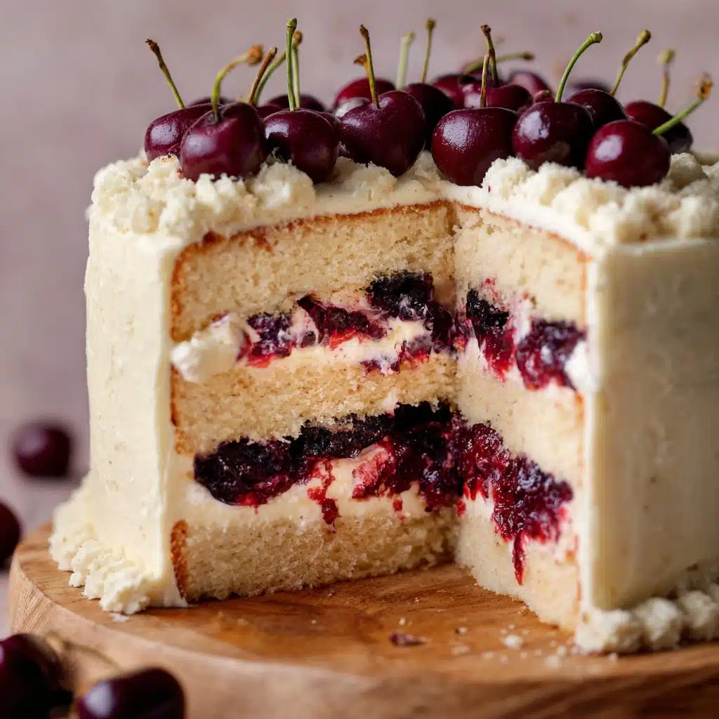 White Forest Cake Recipe