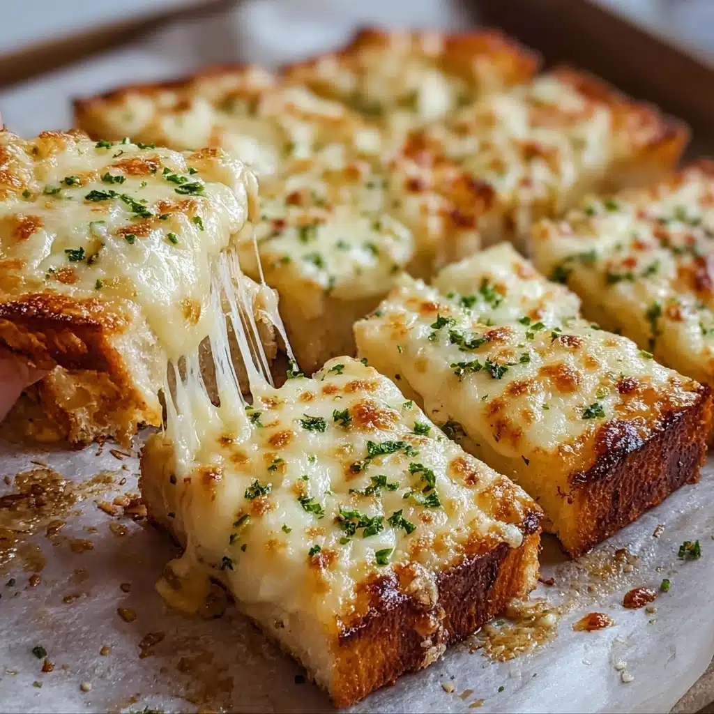 Cheesy Garlic Bread Recipe