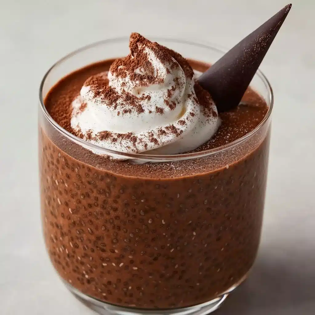 High Protein Chocolate Chia Pudding Recipe - Recipe Image