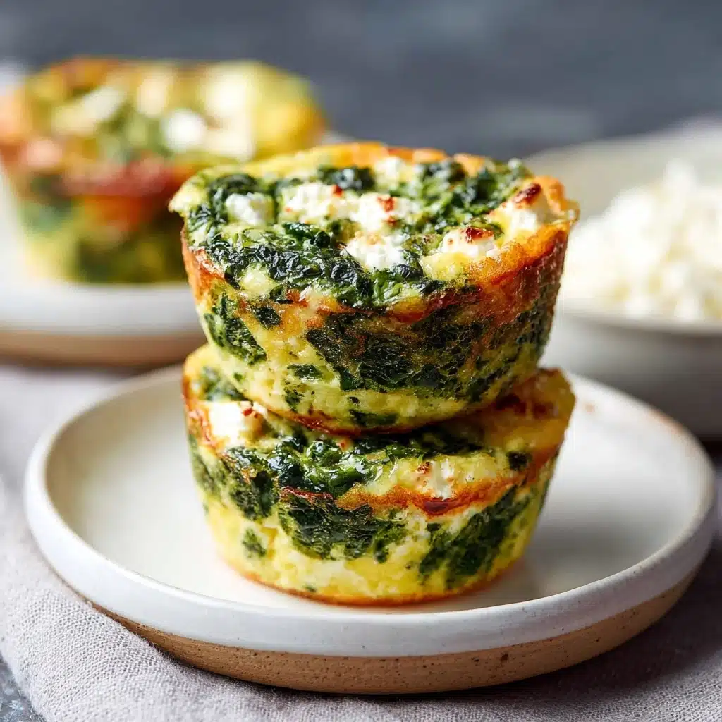 Egg Muffins with Spinach and Feta Recipe