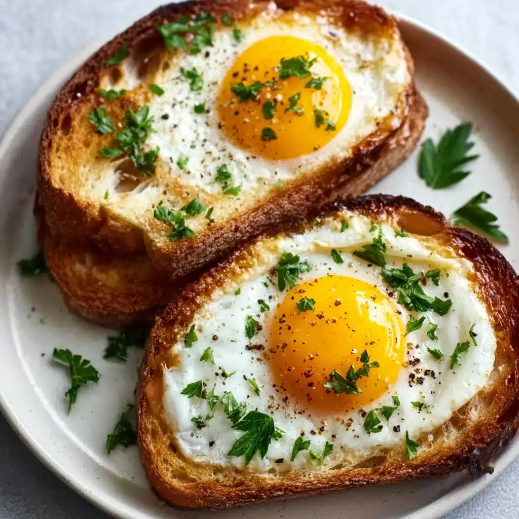 Air Fryer Egg and Cheese Toast Recipe - Recipe Image