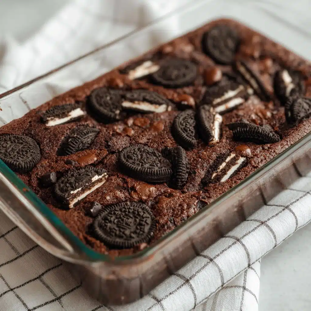 Oreo Dump Cake Recipe - Recipe Image