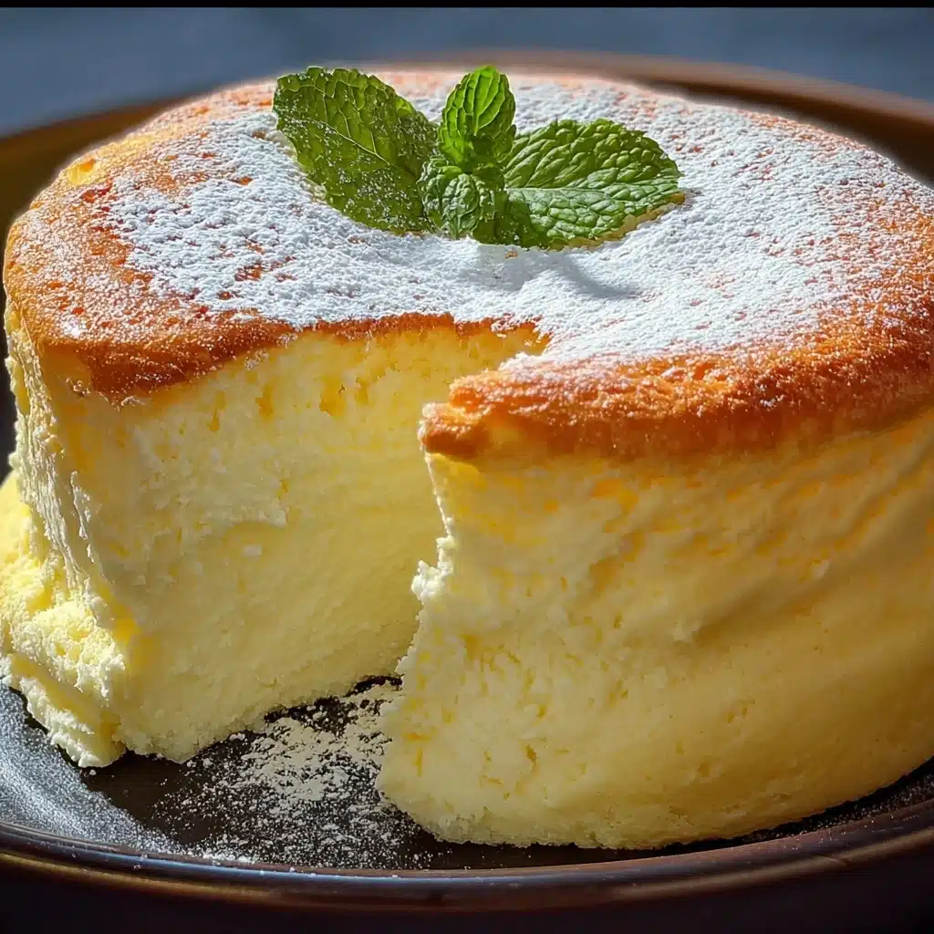 Light & Fluffy Yogurt Cloud Cake Recipe - Recipe Image