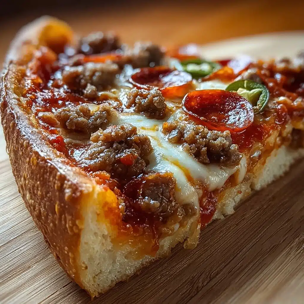 Pizza Burger Pie: A Delicious Twist on Classic Flavors Recipe - Recipe Image