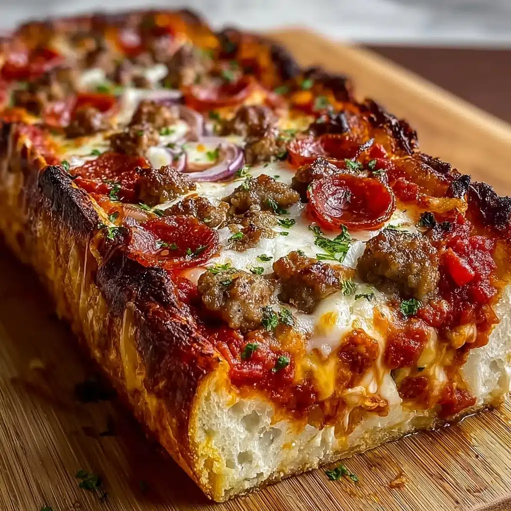 Indulge in This Cheesy Garbage Bread Recipe Today! Recipe - Recipe Image