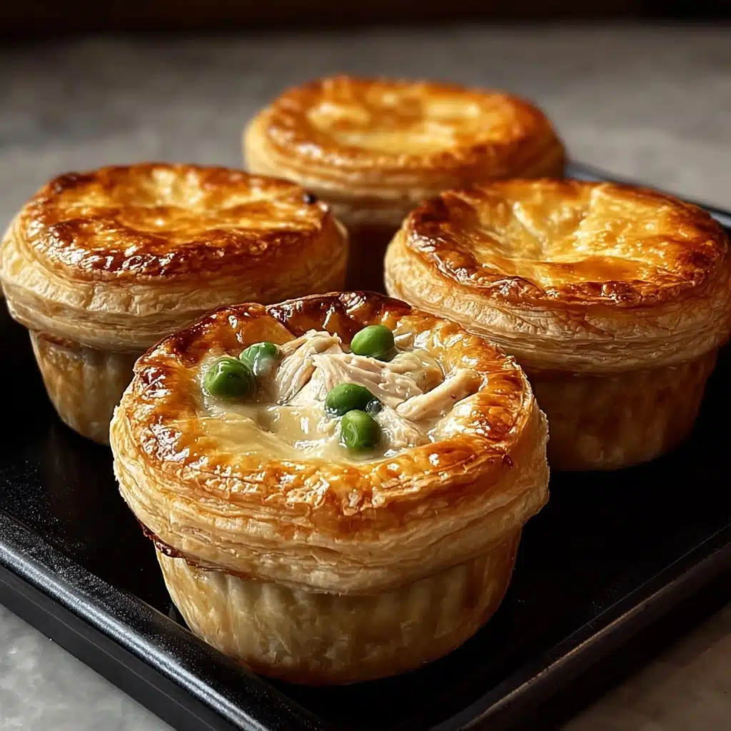 Irresistible Mini Chicken Pot Pies Recipe - Recipe Image