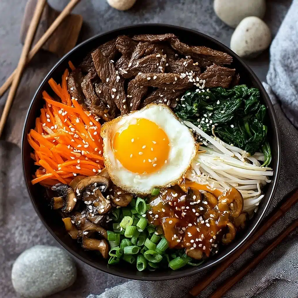 Korean Beef Bibimbap Bowl Recipe