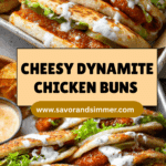 Cheesy Dynamite Chicken Buns Recipe