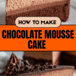 Easy Chocolate Mousse Cake Recipe