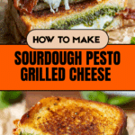 Sourdough Pesto Grilled Cheese Recipe