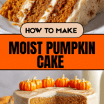 Pumpkin Cake with Cinnamon Cream Cheese Frosting Recipe