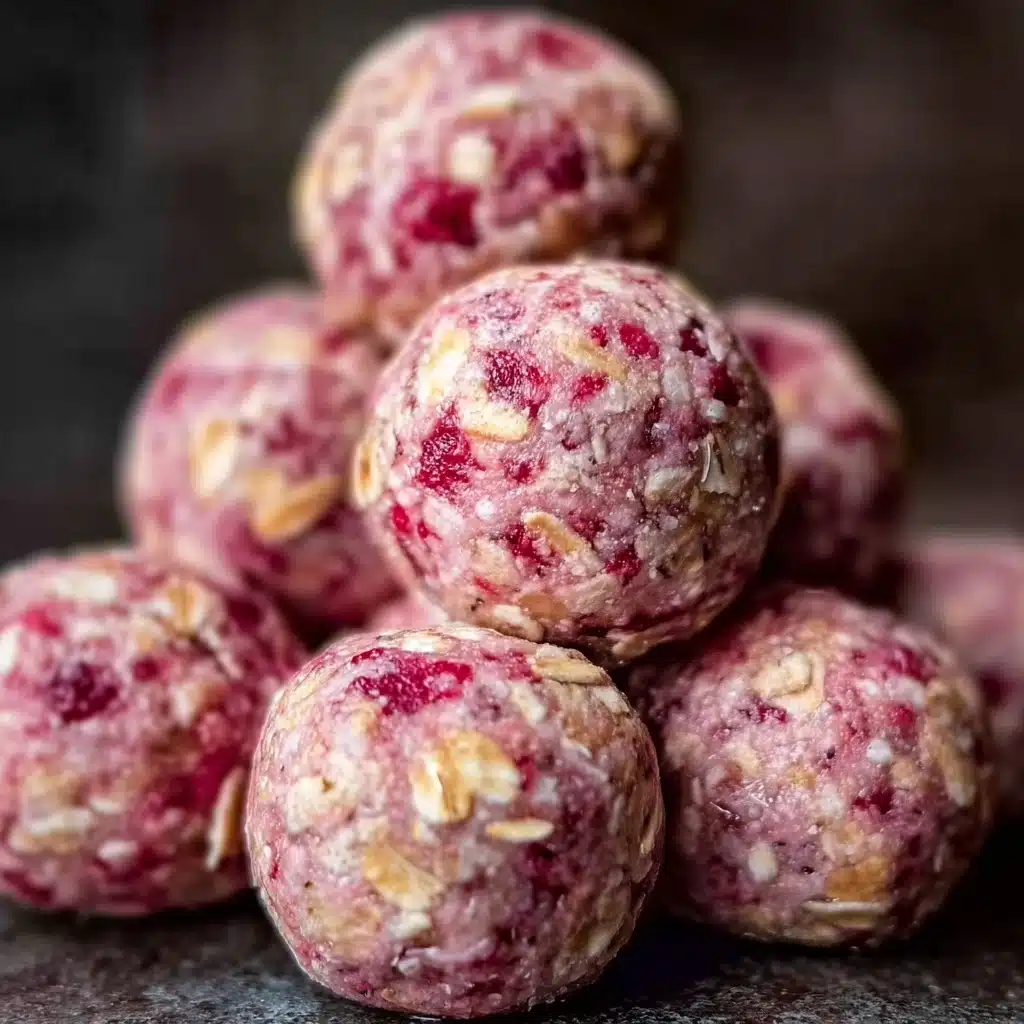 Strawberry Cheesecake Protein Balls Recipe