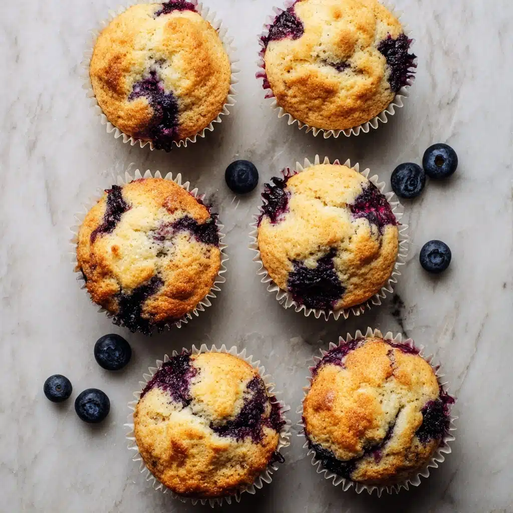 Homemade Blueberry Protein Muffins