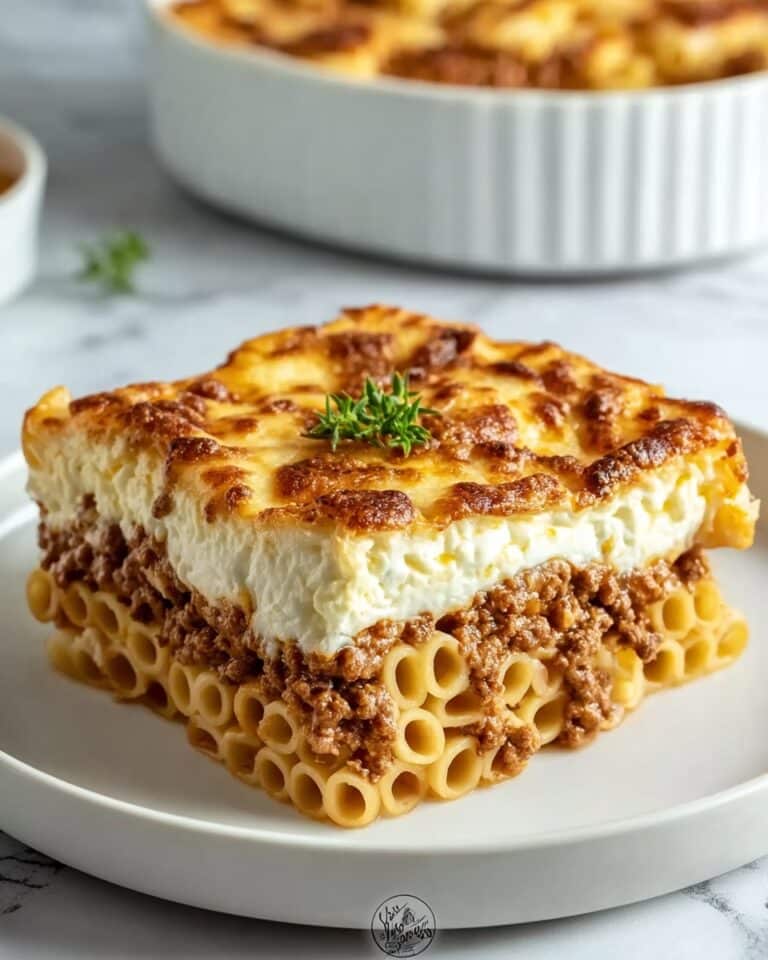 Best Traditional Greek Pastitsio Recipe