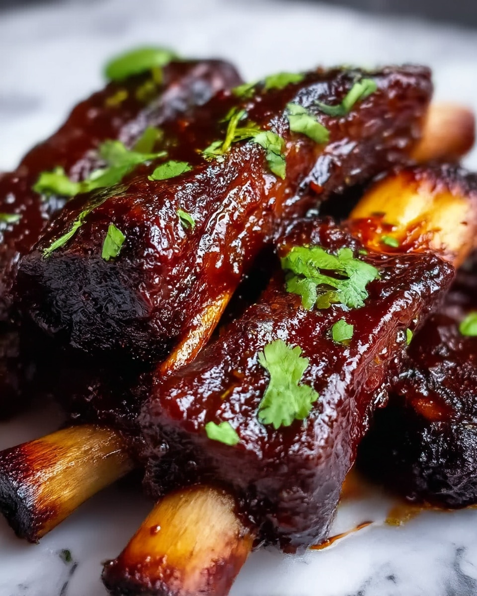 Caramelized Slow Roast Asian Beef Short Ribs Recipe
