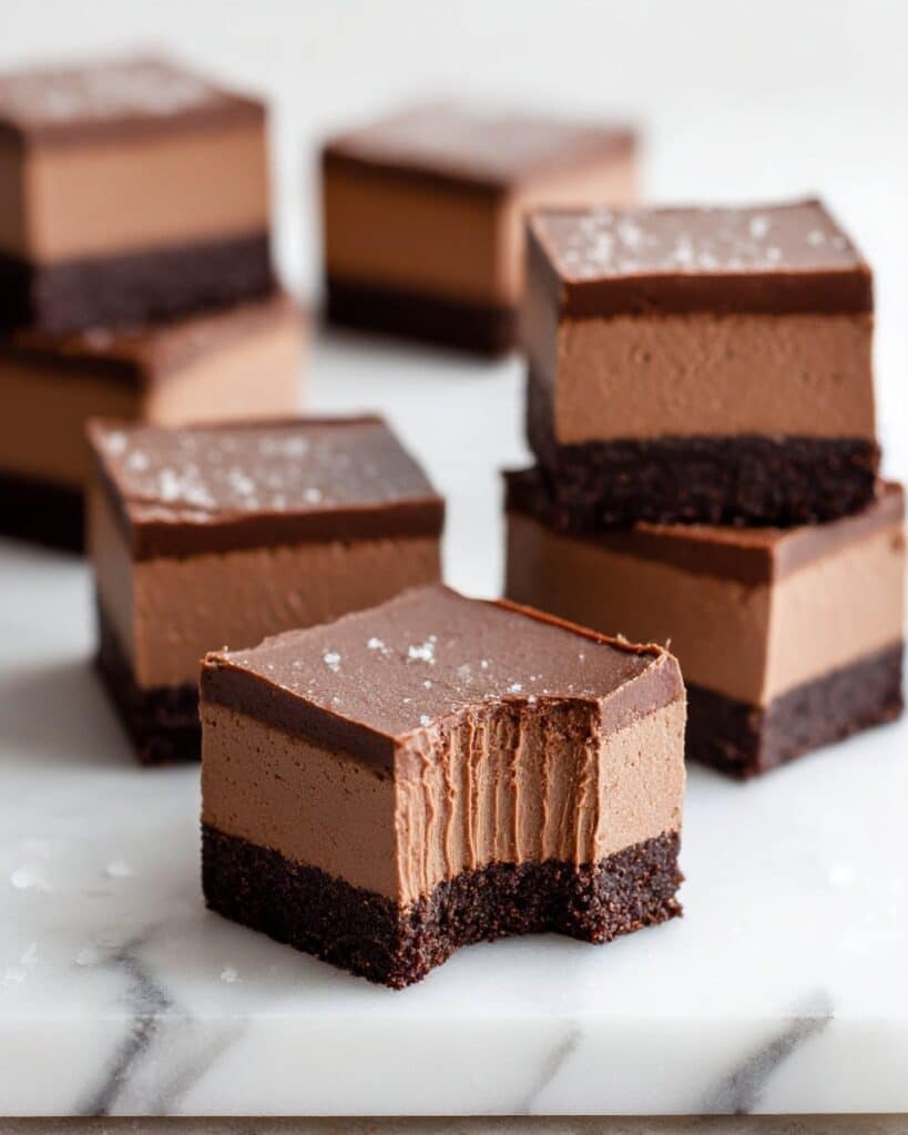 Chocolate Brownie Cheesecake Bars (Paleo) Recipe