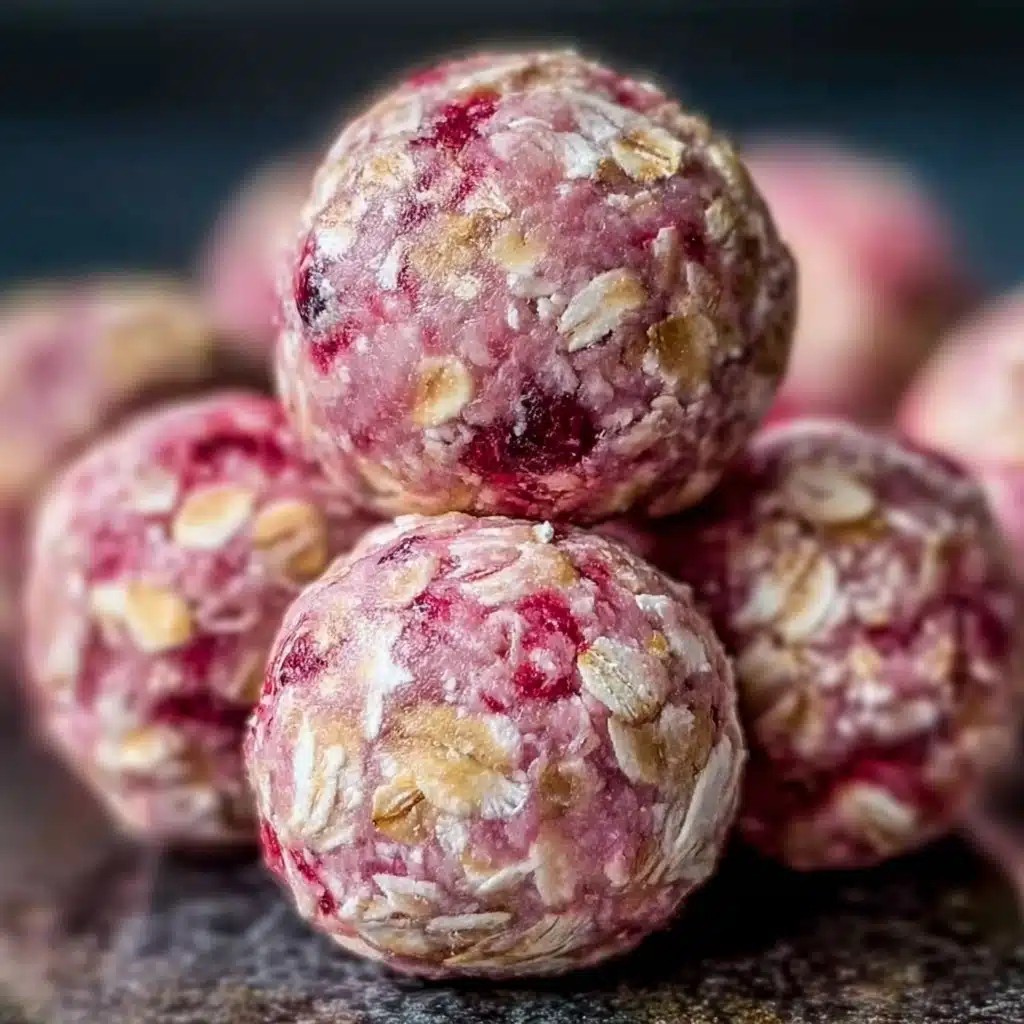 Strawberry Cheesecake Protein Balls Recipe - Recipe Image