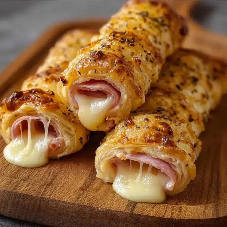 Cheesy Ham and Cheese Sticks Recipe