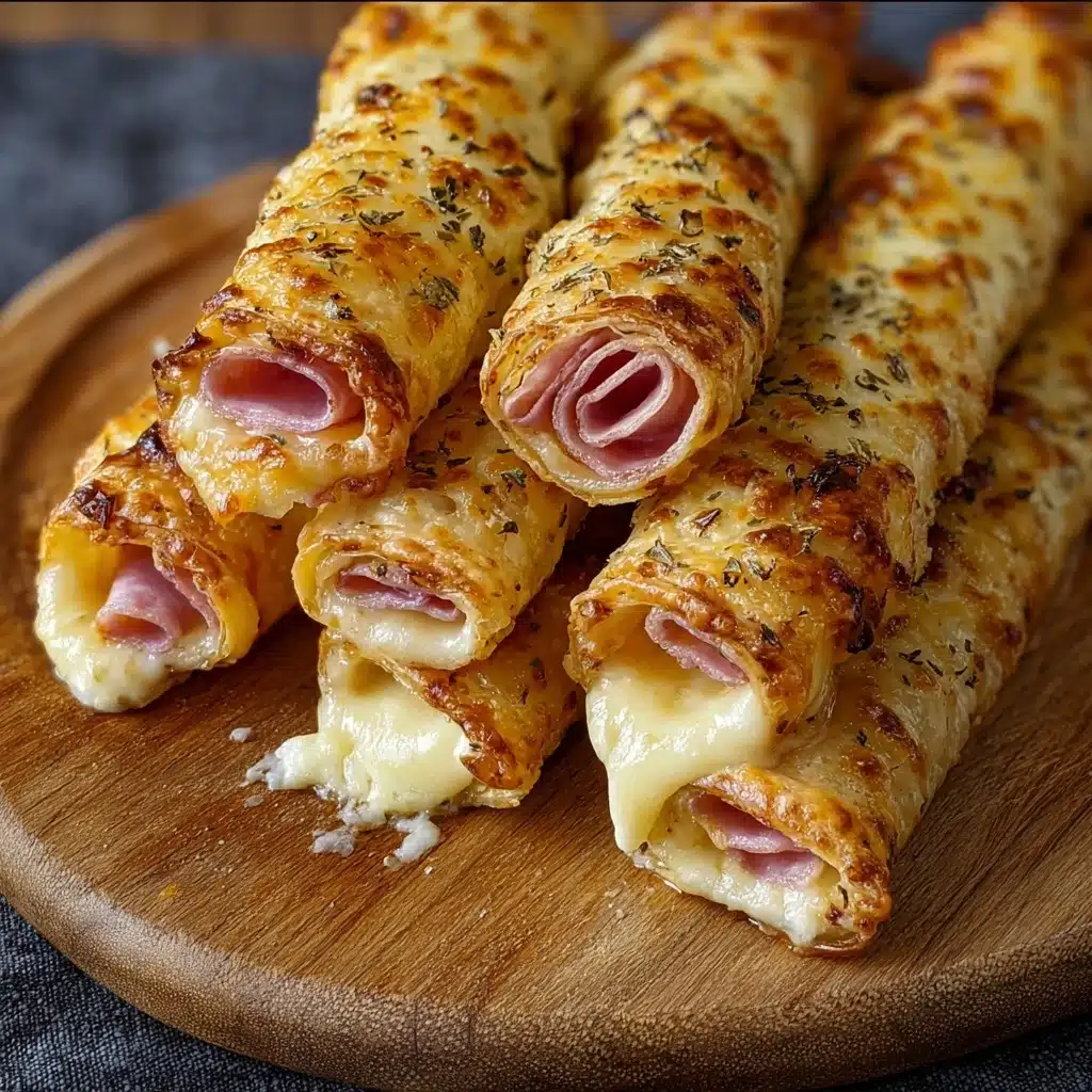 Cheesy Ham and Cheese Sticks Recipe - Recipe Image
