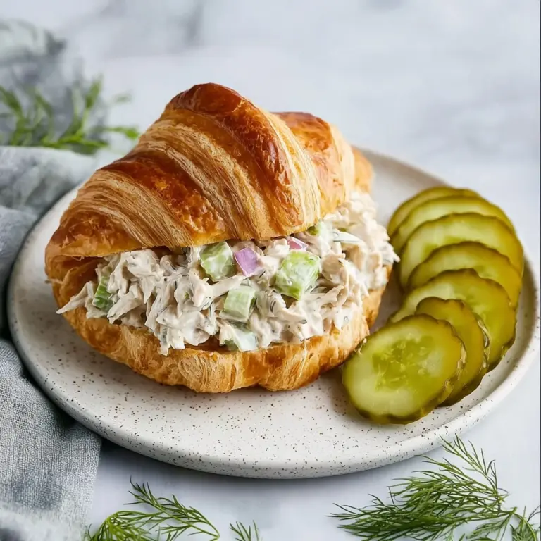 Savory Dill Pickle Chicken Salad Recipe