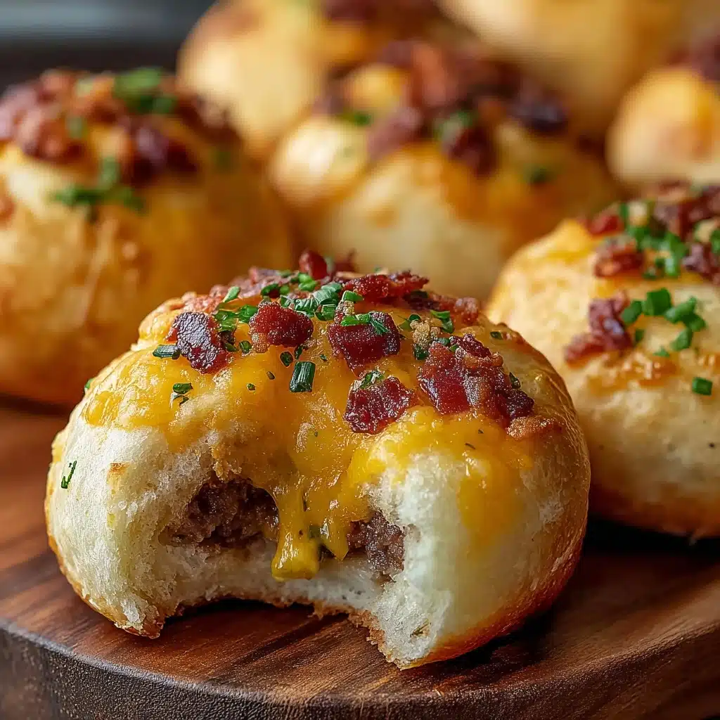 Cheeseburger Bombs That Explode Recipe