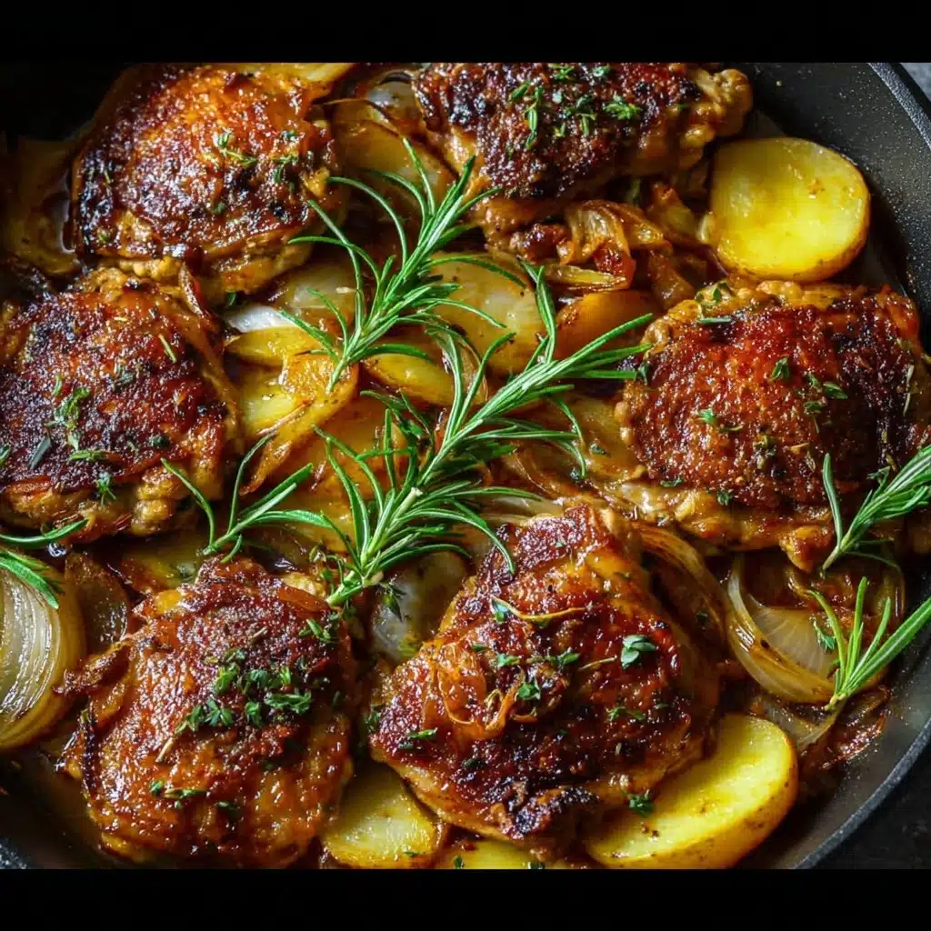 Rosemary Apple Cider Chicken Recipe - Recipe Image
