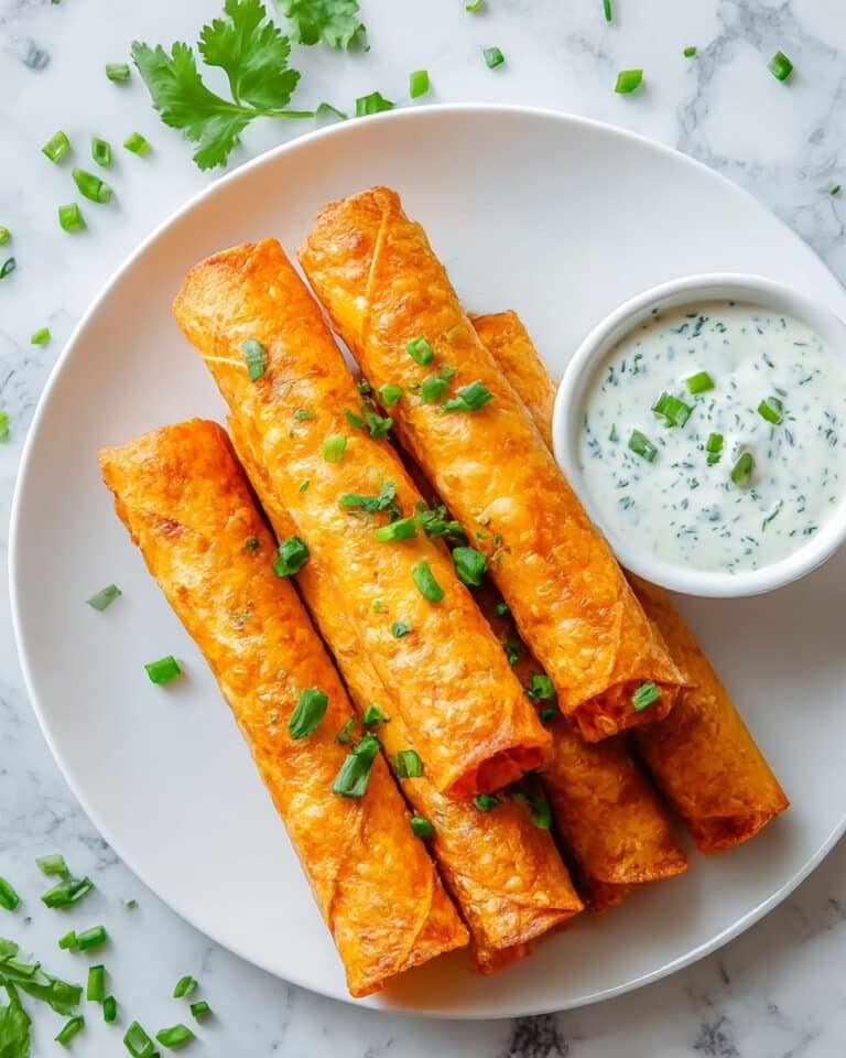 Buffalo Chicken Taquitos Recipe