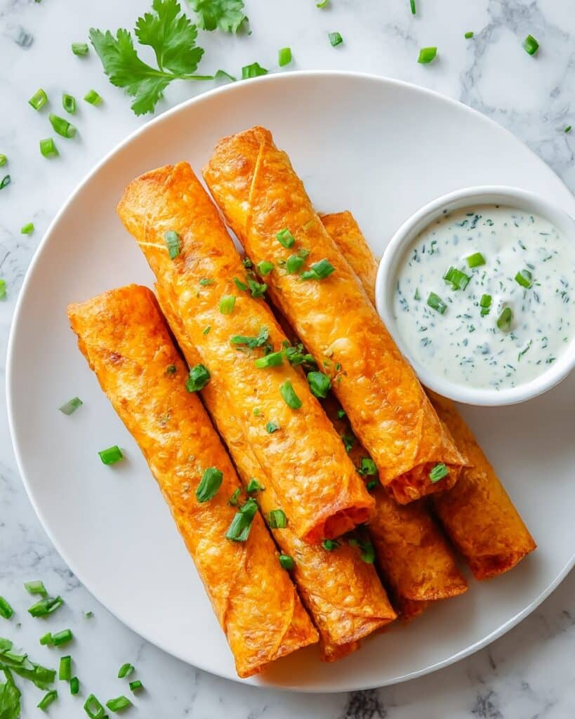 Buffalo Chicken Taquitos Recipe