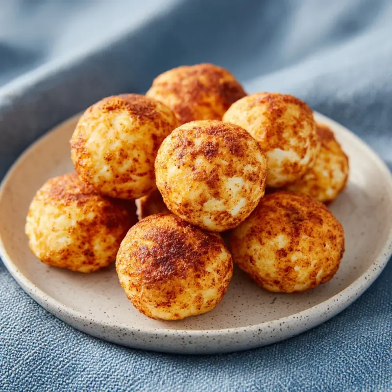 Cinnamon Apple Cottage Cheese Bites Recipe