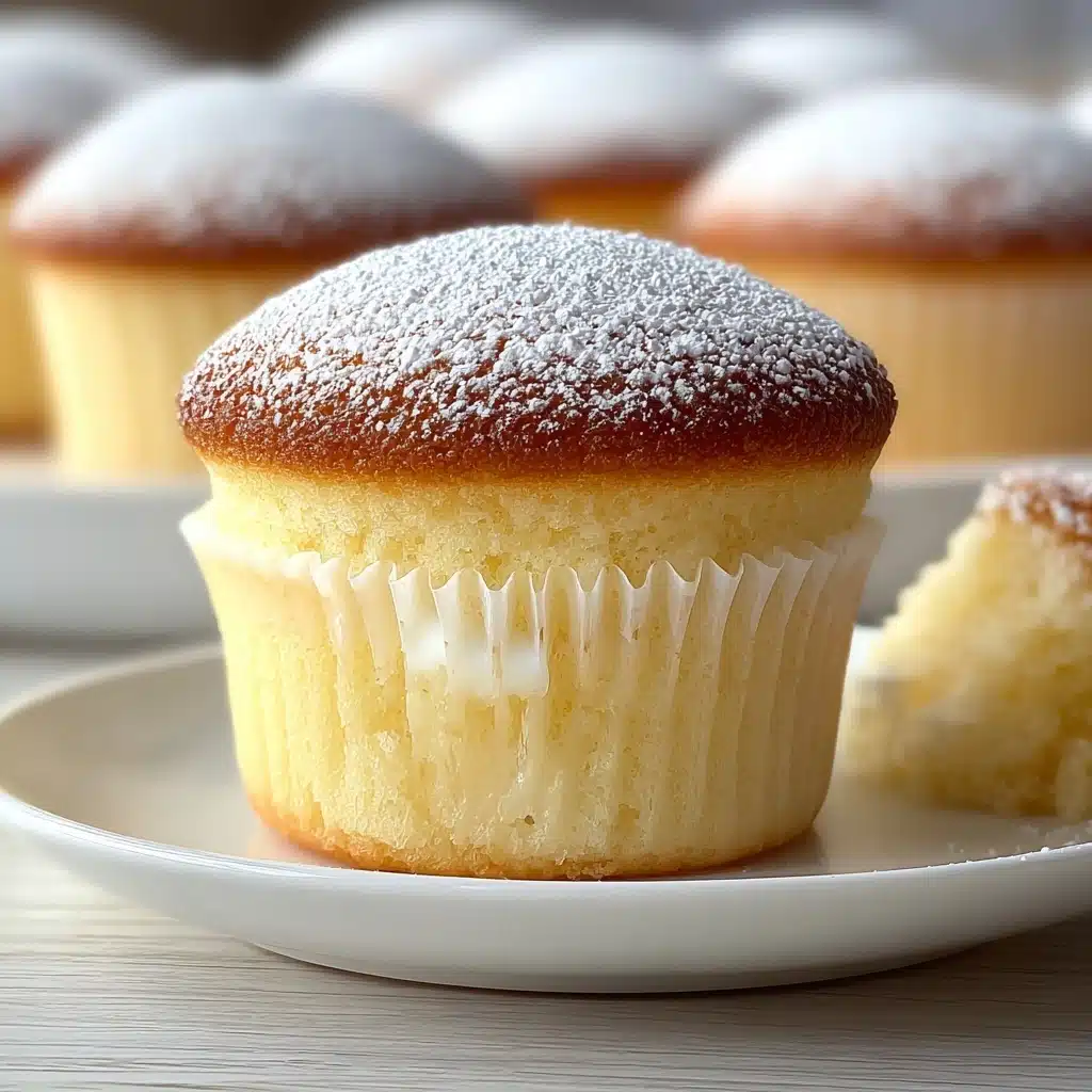 Fluffy Japanese Cotton Cheesecake Cupcakes You Must Try Recipe - Recipe Image