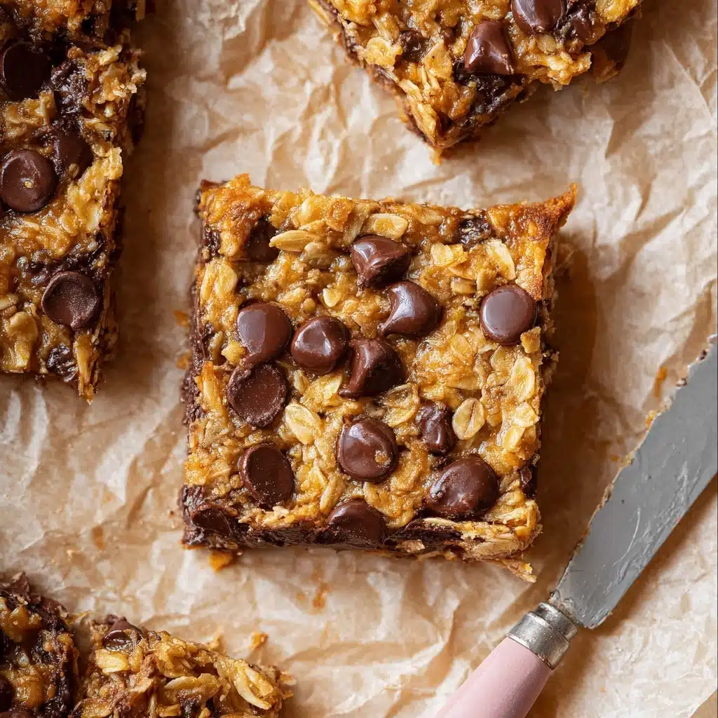 Banana Oatmeal Bars Recipe - Recipe Image