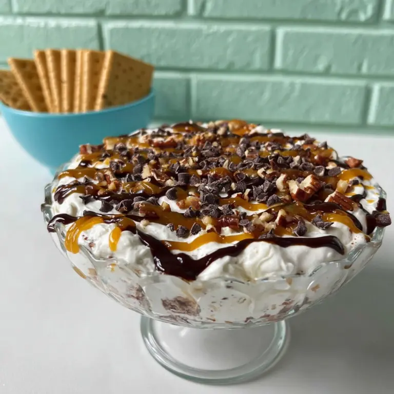 Turtle Cheesecake Dip Recipe