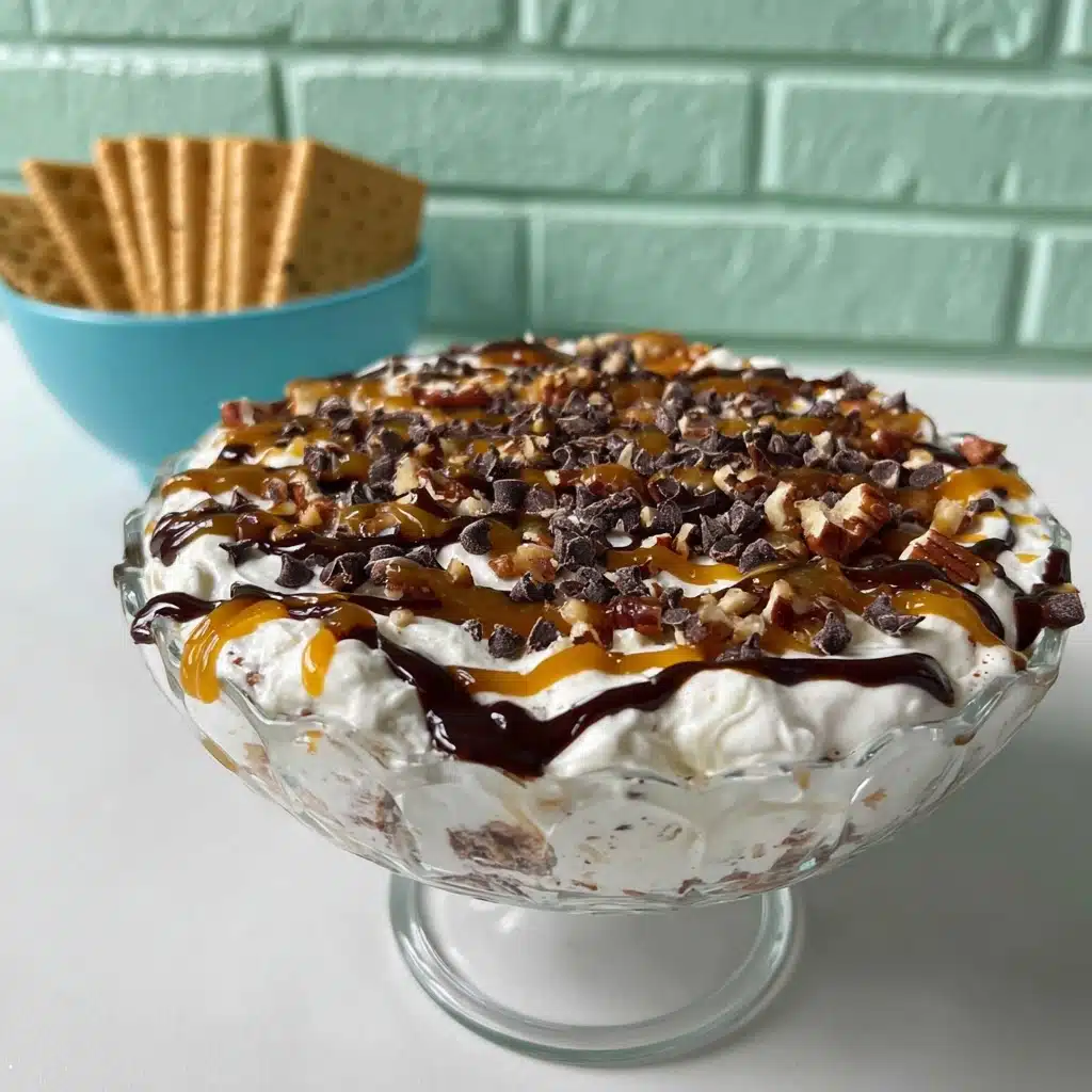 Turtle Cheesecake Dip Recipe