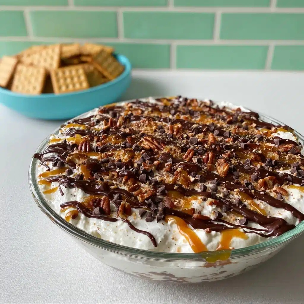 Turtle Cheesecake Dip Recipe - Recipe Image