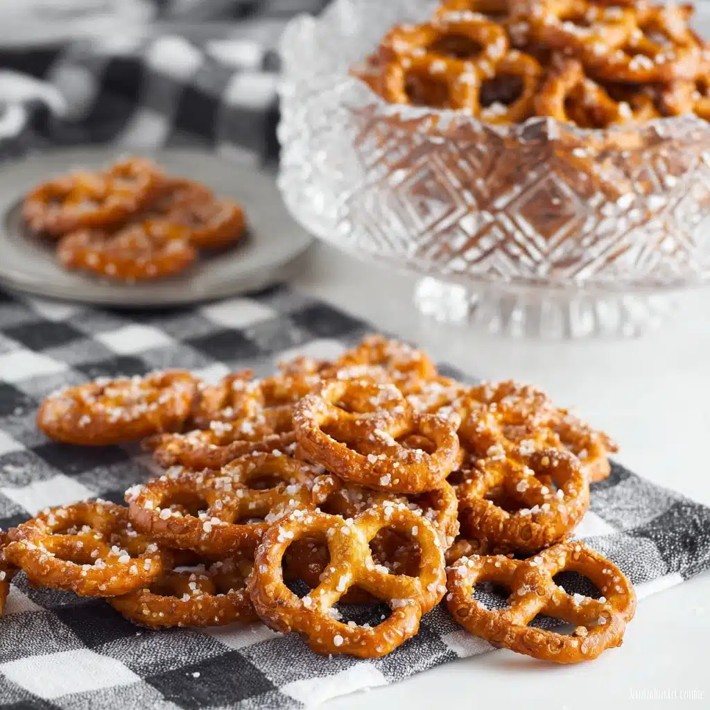 Pumpkin Spice Pretzels Recipe - Recipe Image