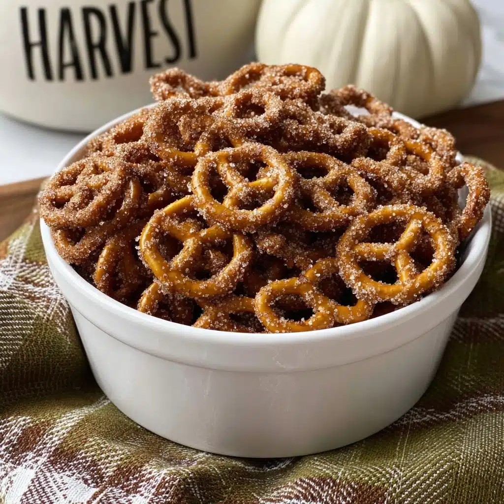 Pumpkin Spice Pretzels Recipe - Recipe Image