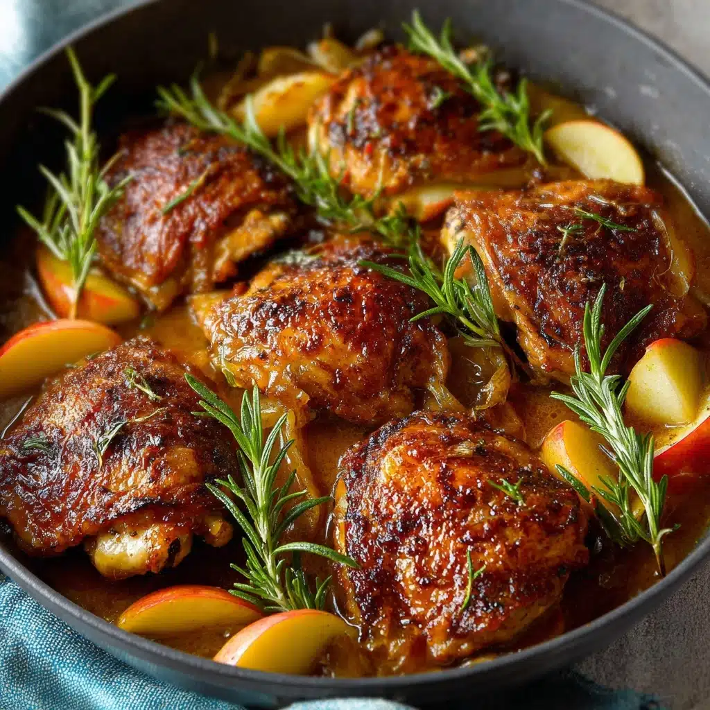 Rosemary Apple Cider Chicken Recipe - Recipe Image