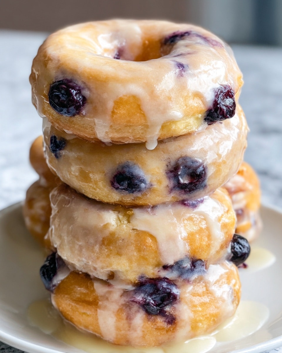 Baked Blueberry Donuts Recipe