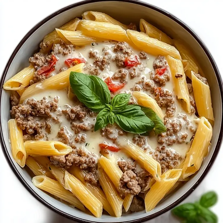 Creamy Rotel Pasta with Ground Beef: A Must-Try Recipe! Recipe