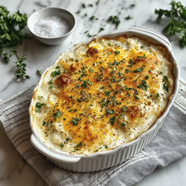 Cheesy Cauliflower Casserole Recipe