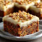 Decadent Carrot Cake Bars with Cream Cheese Frosting Recipe