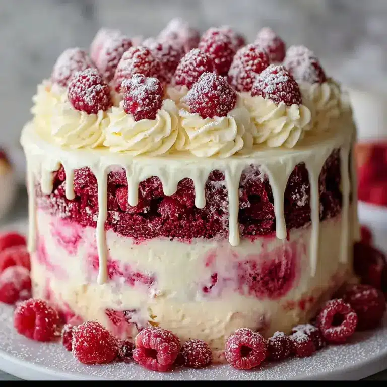 White Chocolate Raspberry Dream Cake A Heavenly Dessert Recipe