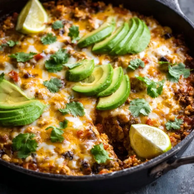 Salsa Verde Chicken and Rice Casserole Recipe