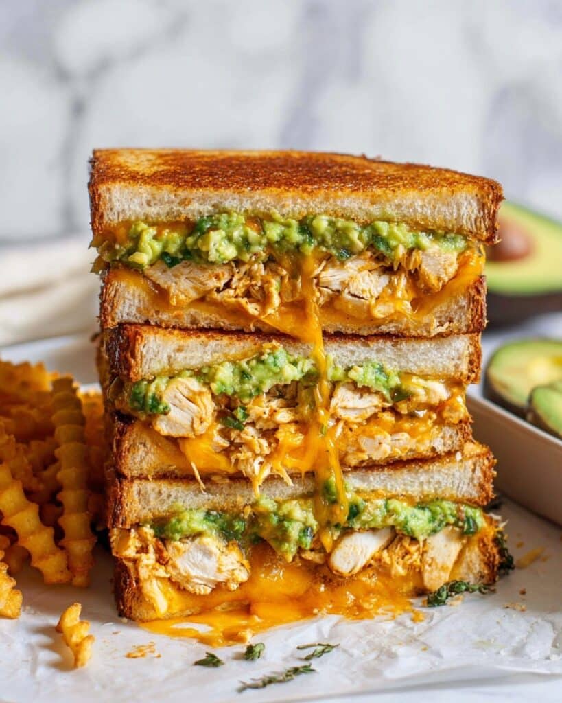 Chicken Avocado Melt Sandwich Recipe