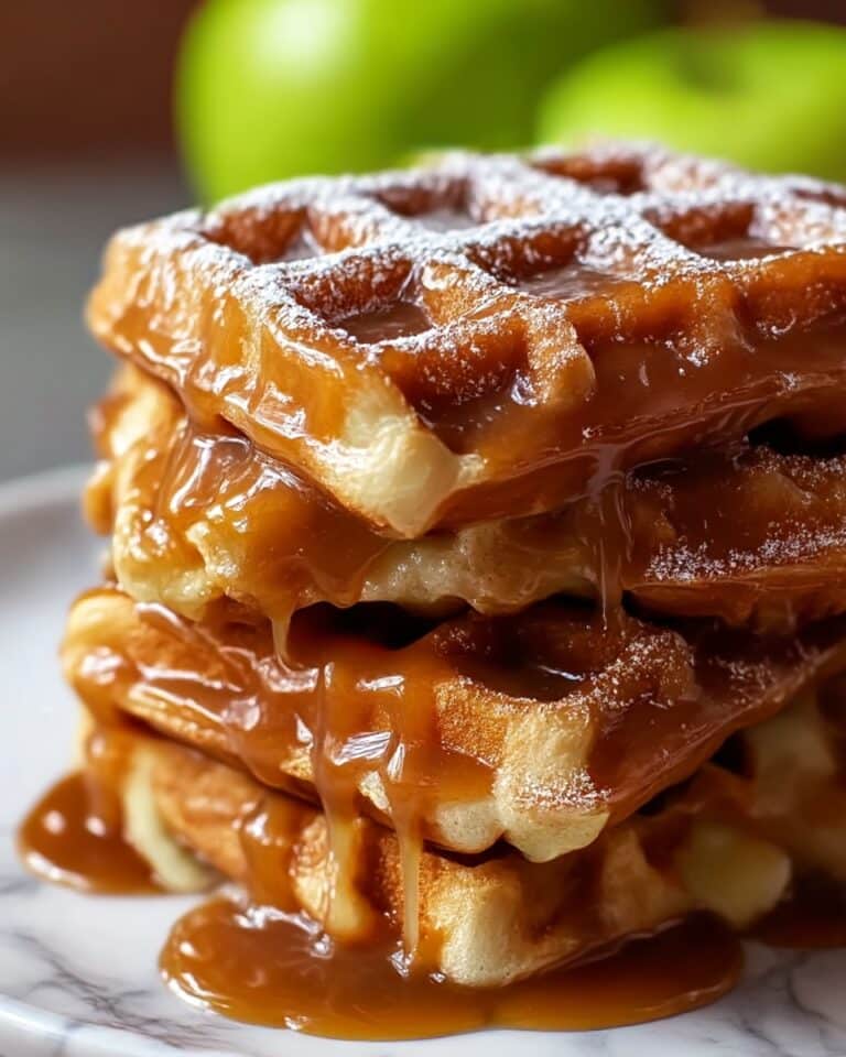Apple Fritter Waffle Donuts Recipe