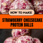 Strawberry Cheesecake Protein Balls Recipe